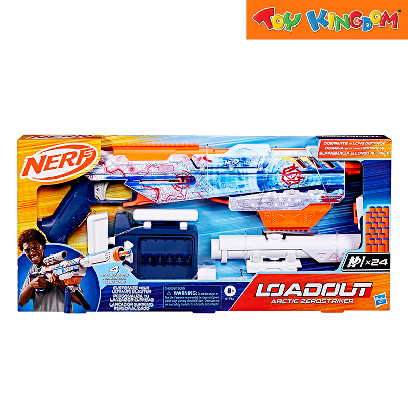 Nerf Loadout Arctic Zero Striker