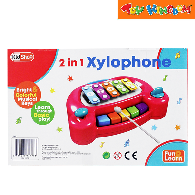 KidShop 2-in-1 Xylophone