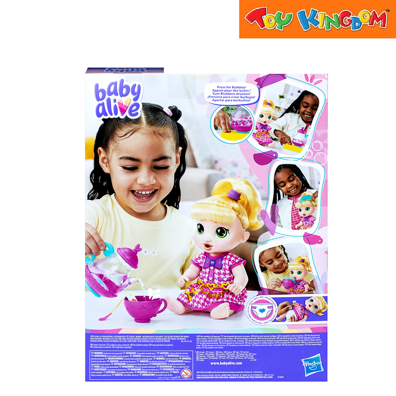 Baby Alive Bubbly Tea Party Lala Goo Goo Doll Set