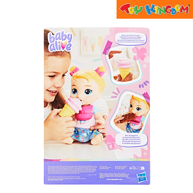 Baby Alive Sweet Snacks Harper Hugs Doll Set