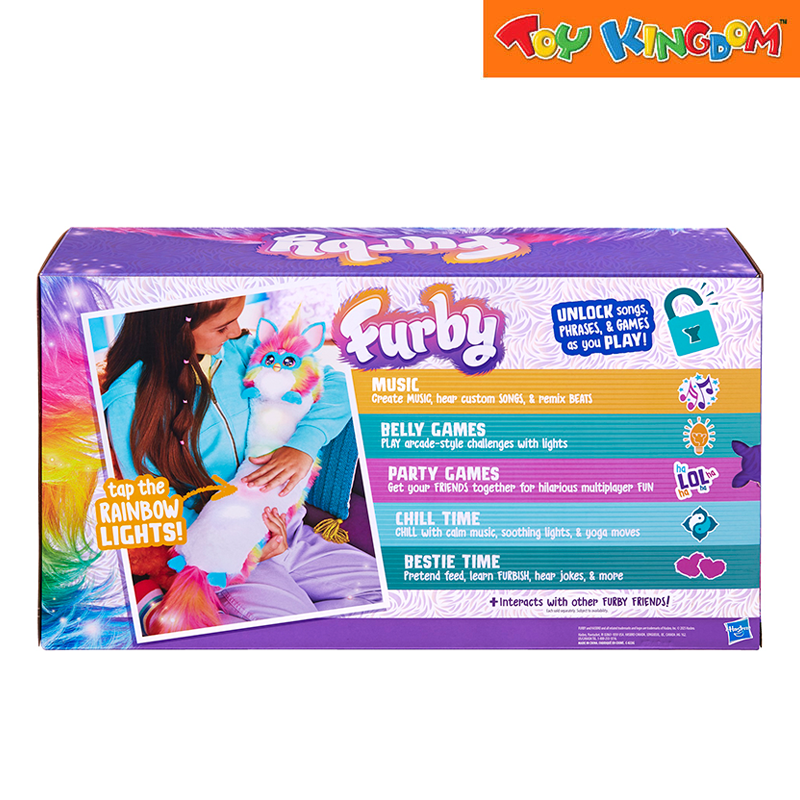 Furby DJ Furby Rainbow Interactive Toy
