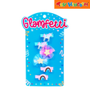 Glamfetti Unicorn Mini Duck Clip 6pcs Set Hair accesorries