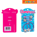 Glamfetti Flower Power Hair Clip and Hair Tie 4pcs Set Hair accesorries