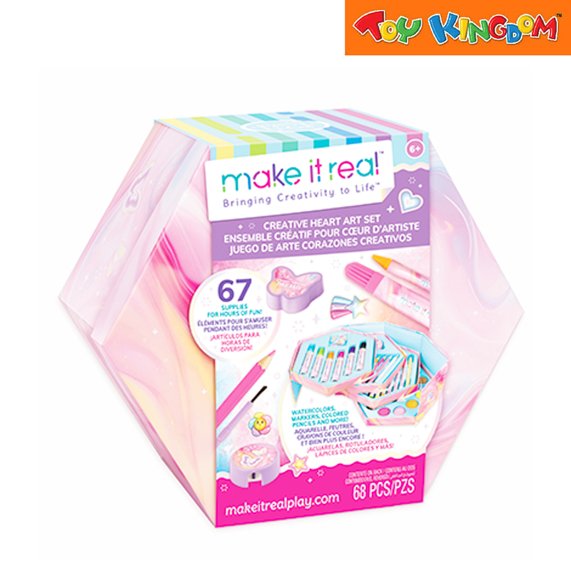 Make It Real Creative Heart Art Set