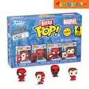 Funko Bitty Pop! Marvel Spider-Man 4 pack Vinyl Figure