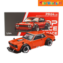 Pop Race Nissan Skyline GT-R V8 Drift Kenmeri 1:64 Car Model