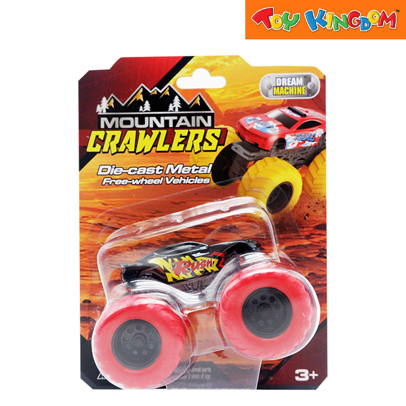 Dream Machine MountaIn Crawlers Die-cast Metal Free Wheel Vehicle