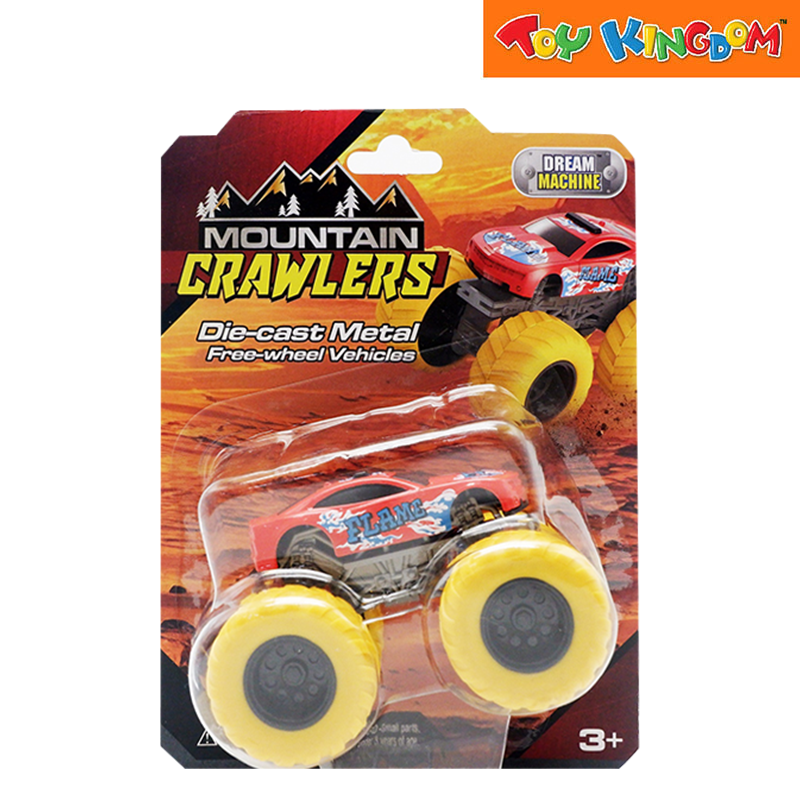 Dream Machine MountaIn Crawlers Die-cast Metal Free Wheel Vehicle