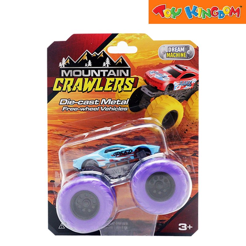Dream Machine MountaIn Crawlers Die-cast Metal Free Wheel Vehicle