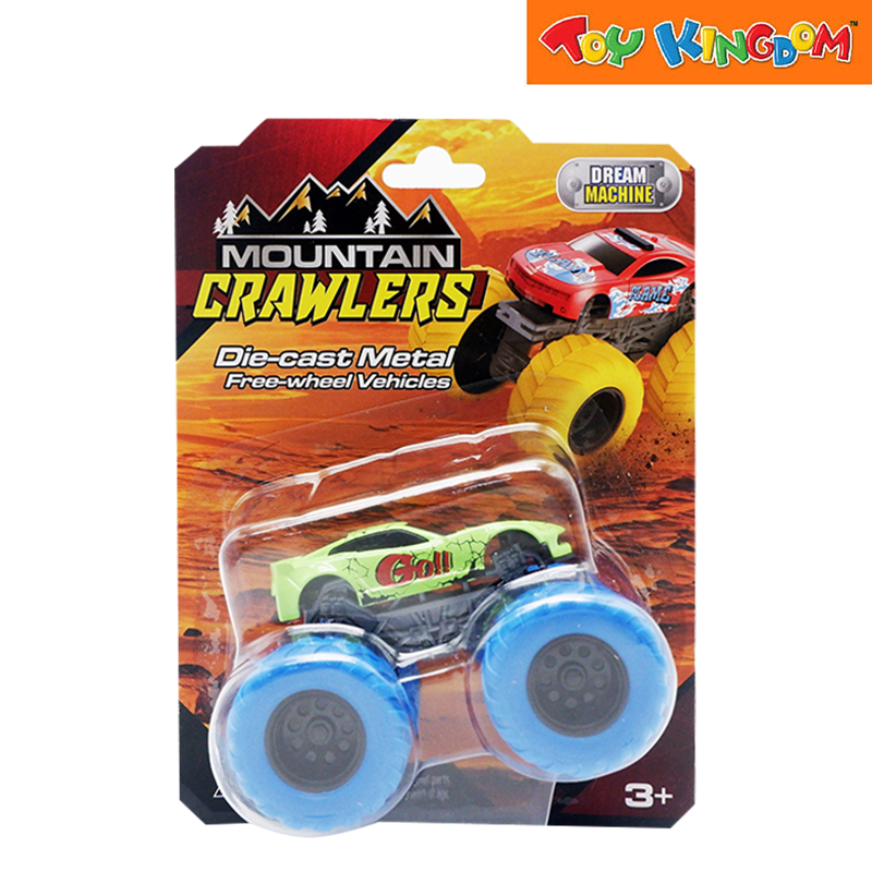 Dream Machine MountaIn Crawlers Die-cast Metal Free Wheel Vehicle