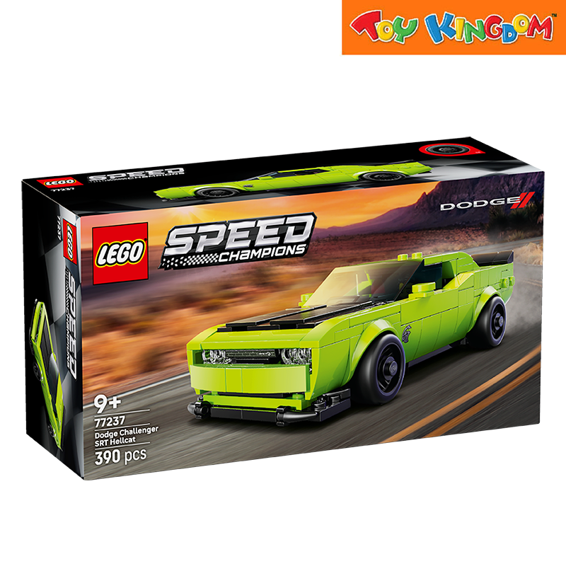 LEGO® Speed Champions 77237 Dodge Challenger SRT Hellcat Sports Car 390pcs Building Blocks