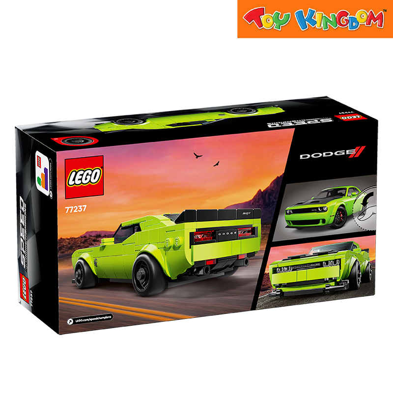 LEGO® Speed Champions 77237 Dodge Challenger SRT Hellcat Sports Car 390pcs Building Blocks
