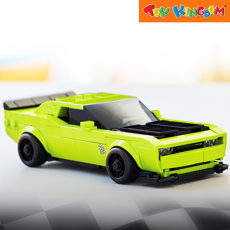 LEGO® Speed Champions 77237 Dodge Challenger SRT Hellcat Sports Car 390pcs Building Blocks