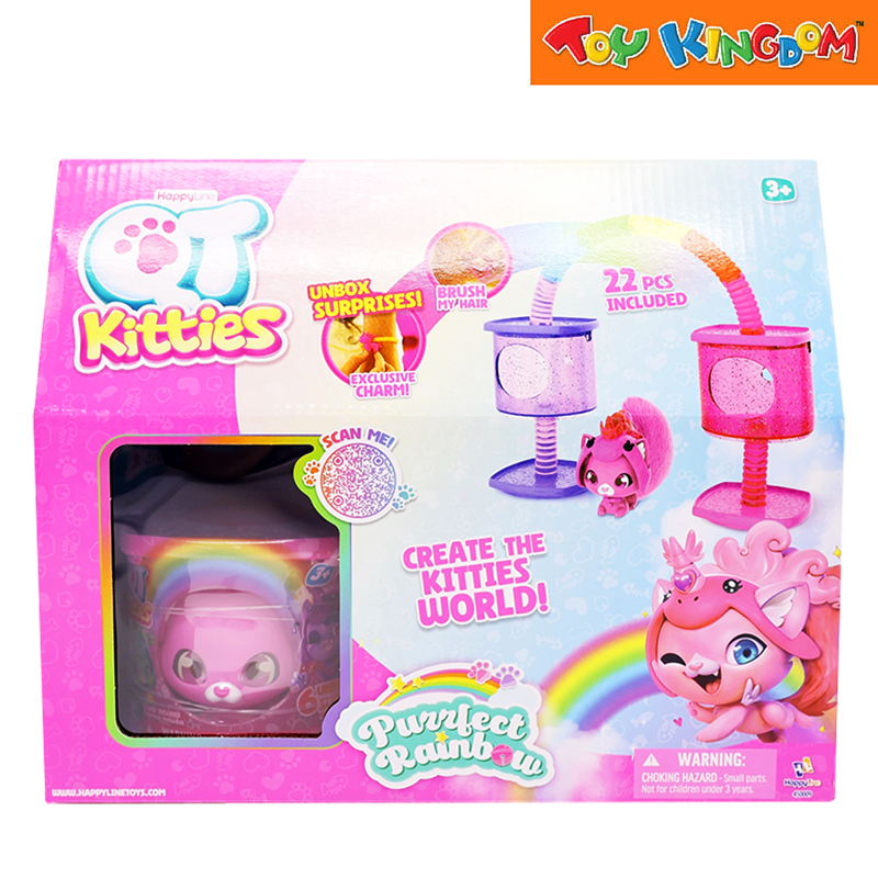 Happy Line QT Kitties Create The Kittie World Playset