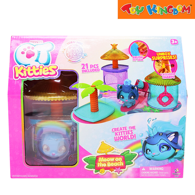 Happy Line QT Kitties Create The Kittie World Playset