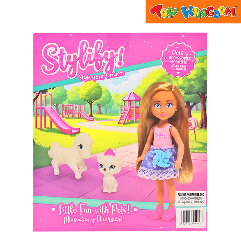 Happy Line Stylify Little Fun with Pets Playset