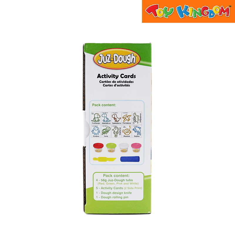 JuzDough Activity Cards Dino & Under The Sea