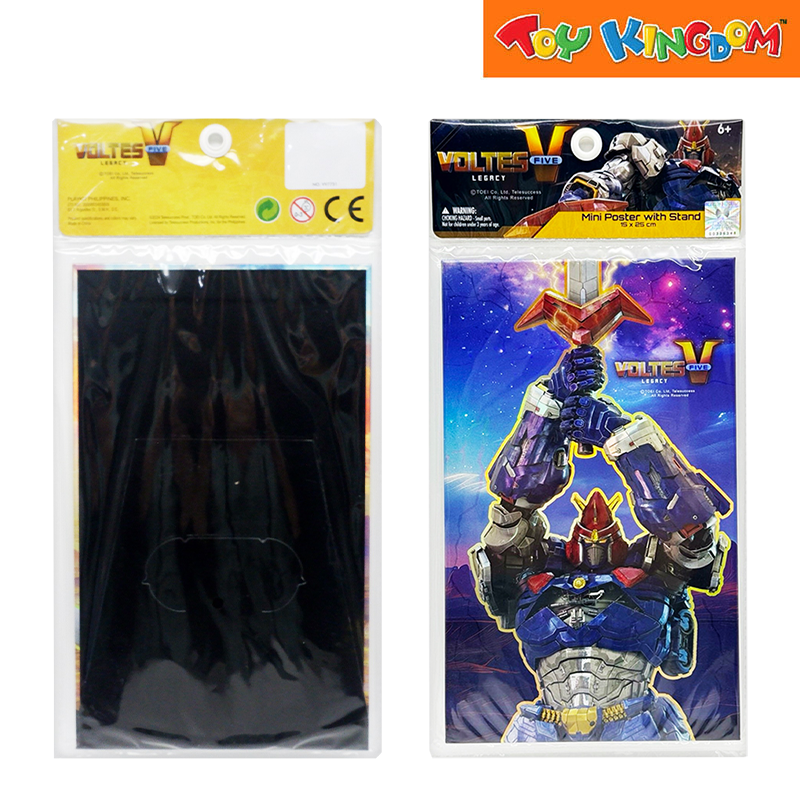 Voltes V 15x25 cm Mini Poster with Stand
