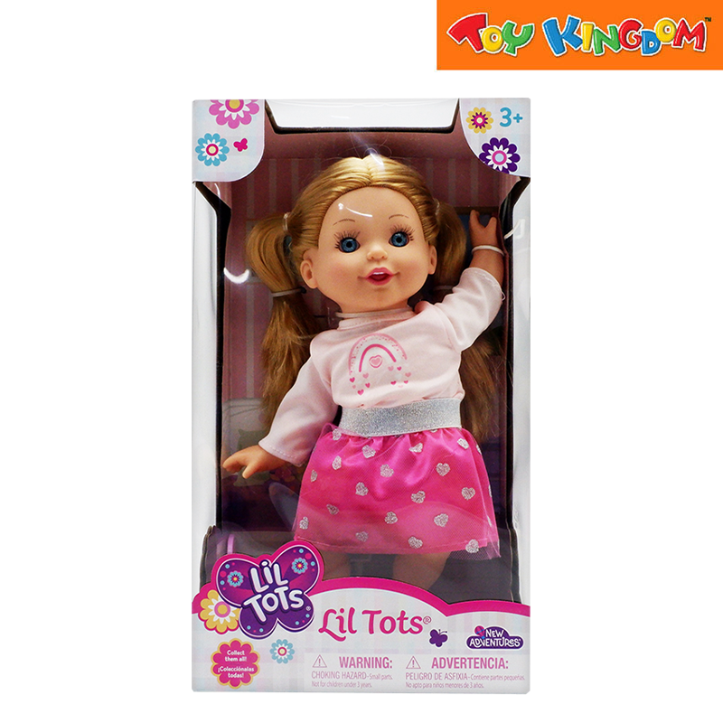 New Adventures Lil Tots 14 inch Doll Toy Kingdom