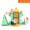 Kebo Magnetic Tiles Parent - Child Animals 32pcs