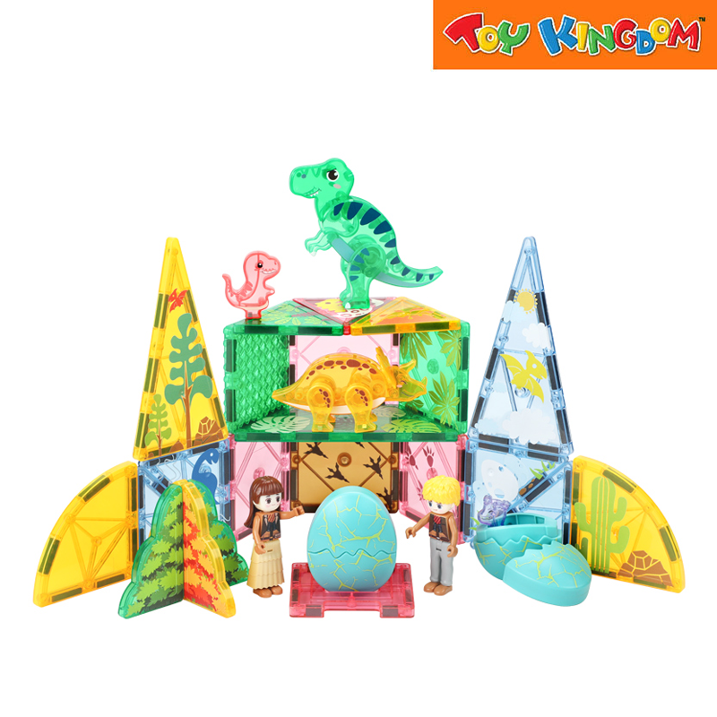Kebo Magnetic Tiles Dino Zone 42pcs