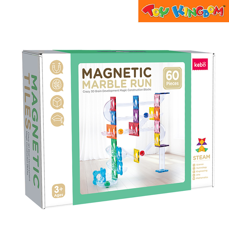 Kebo Magnetic Marble Run 60pcs