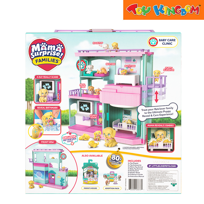 Little Live Pets Mama Surprise Fam Baby Care Clinic