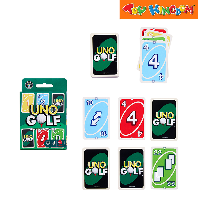 Mattel Games Uno Golf Card Game