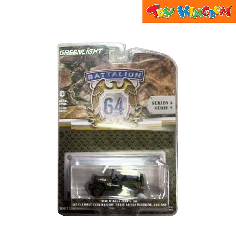 GreenLight 1942 Willys MB 1st Canadian Tank Brigade Die-cast