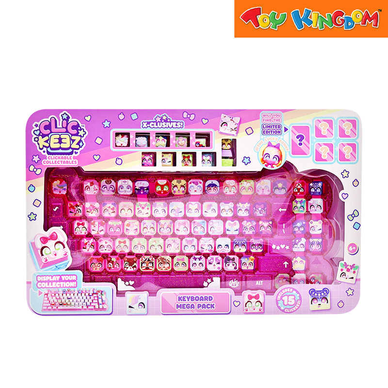 Clickeez Clickable Collectables Keyboard Mega Pack
