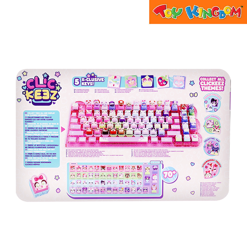 Clickeez Clickable Collectables Keyboard Mega Pack
