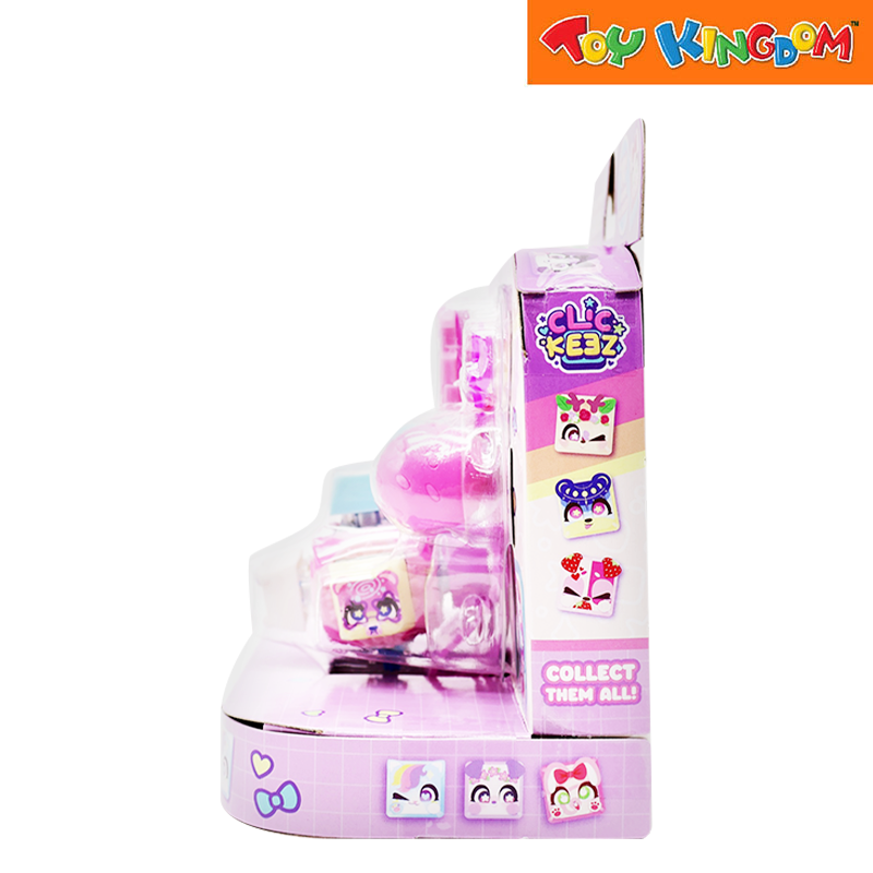 Clickeez Clickable Collectables Deluxe Keychain