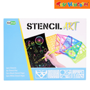 KidShop Stencil Art Kit Set