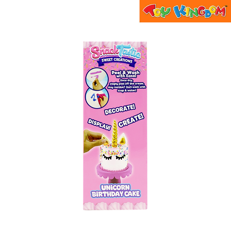 SnackTastics Sweet Creations Unicorn Birthday Cake