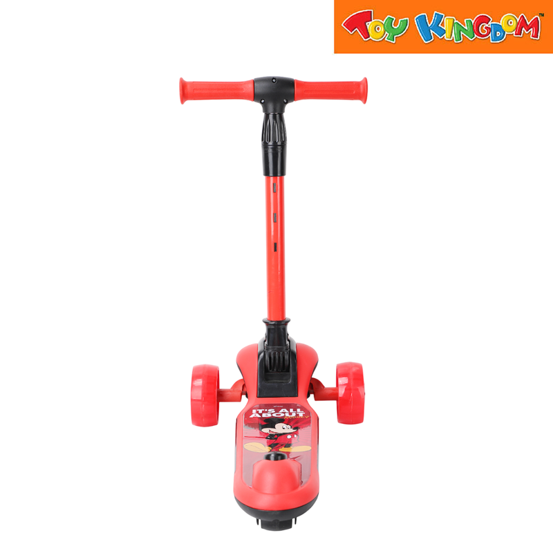 Disney Mickey Foldable Twist Scooter with Lights