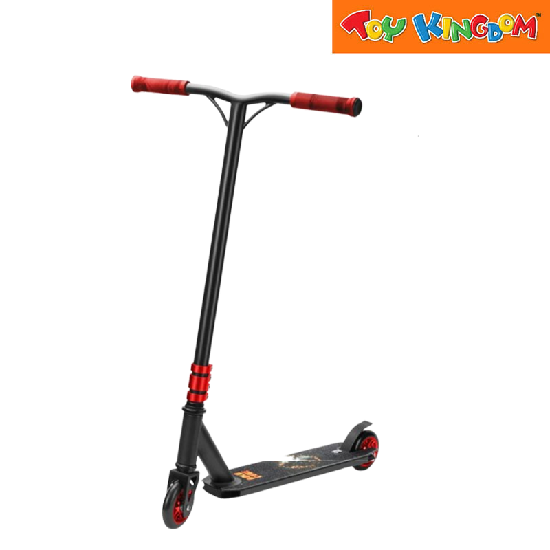 Boldcube Deluxe Stunt Black Fire Scooter