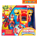 Marvel Iron Man and His Awesome Friends 2-in-1 Mech Iron Man Suit & Vehicle