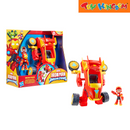 Marvel Iron Man and His Awesome Friends 2-in-1 Mech Iron Man Suit & Vehicle