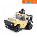 Sluban Army Bricks with Pull Back