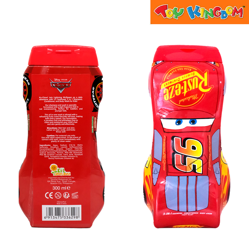 Totsafe Lil Sunflower Kids 3-in-1 Shampoo Conditioner & Body Wash 300ml