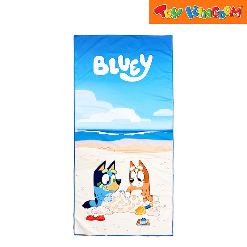 Totsafe Bluey and Bingo Microfiber Towel Large