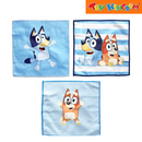 Totsafe Bluey Core Microfiber Face Towel Set (3 pcs)
