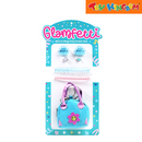 Glamfetti Microbag Keychain with Hair Accessories Set