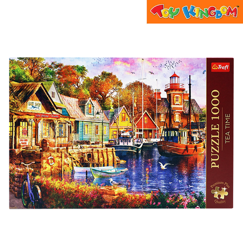 Trefl Puzzle 1000 Tea Time: Seaside Harbour