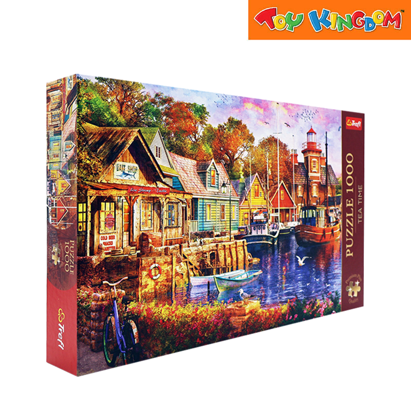 Trefl Puzzle 1000 Tea Time: Seaside Harbour