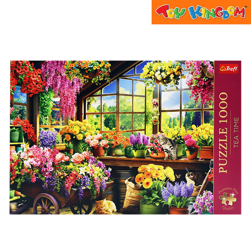 Trefl Puzzle 1000 Tea Time: Spring