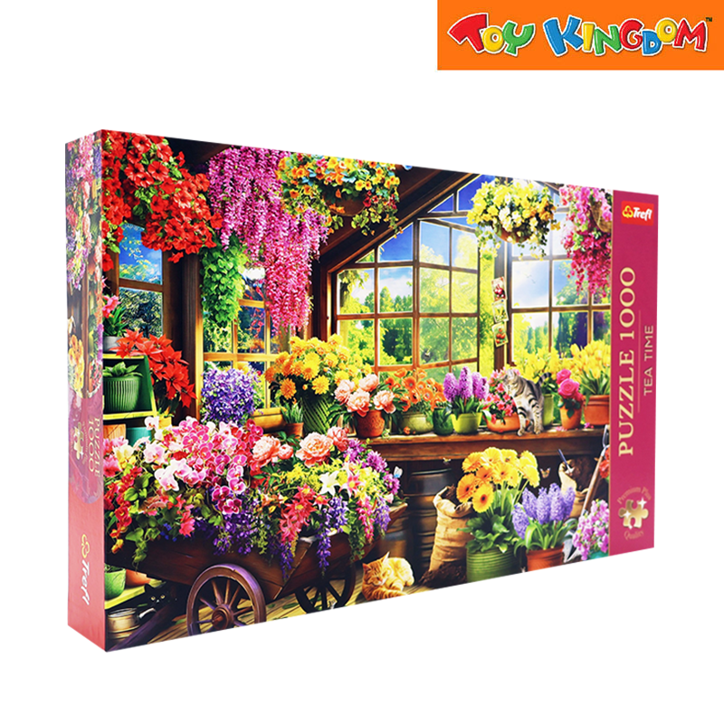 Trefl Puzzle 1000 Tea Time: Spring