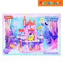 Cogo Blocks Crystal Crag Coral Citadel 424pcs Building Blocks