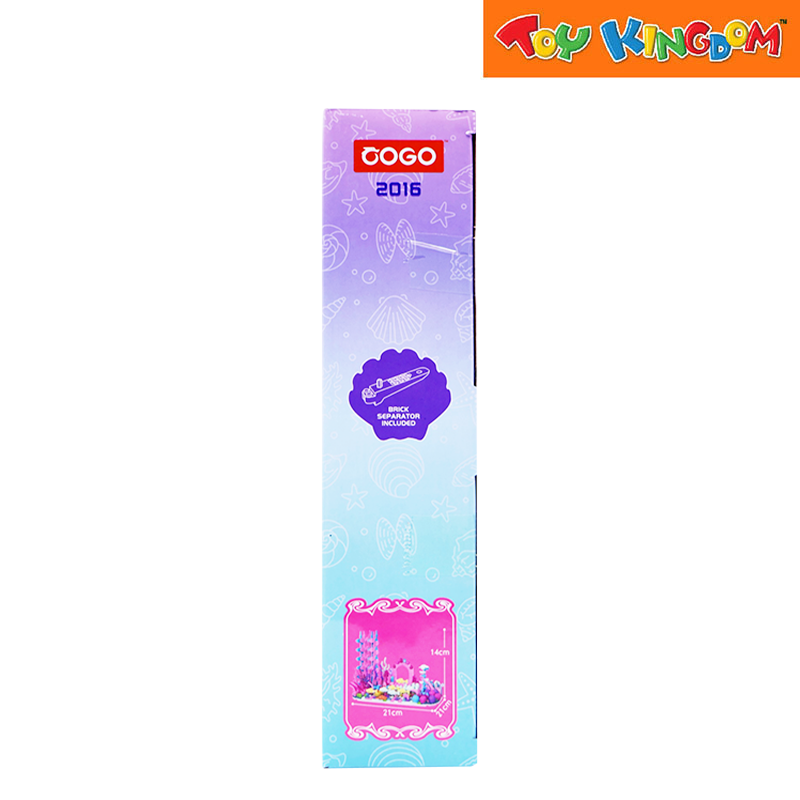 Cogo Blocks Fairy Mermaid's Coral Wonderland 366pcs Building Blocks