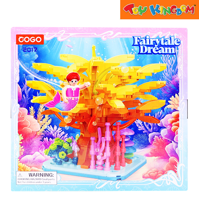 Cogo Blocks Fairy Mermaid's Dream Coral Tree 395pcs Building Blocks